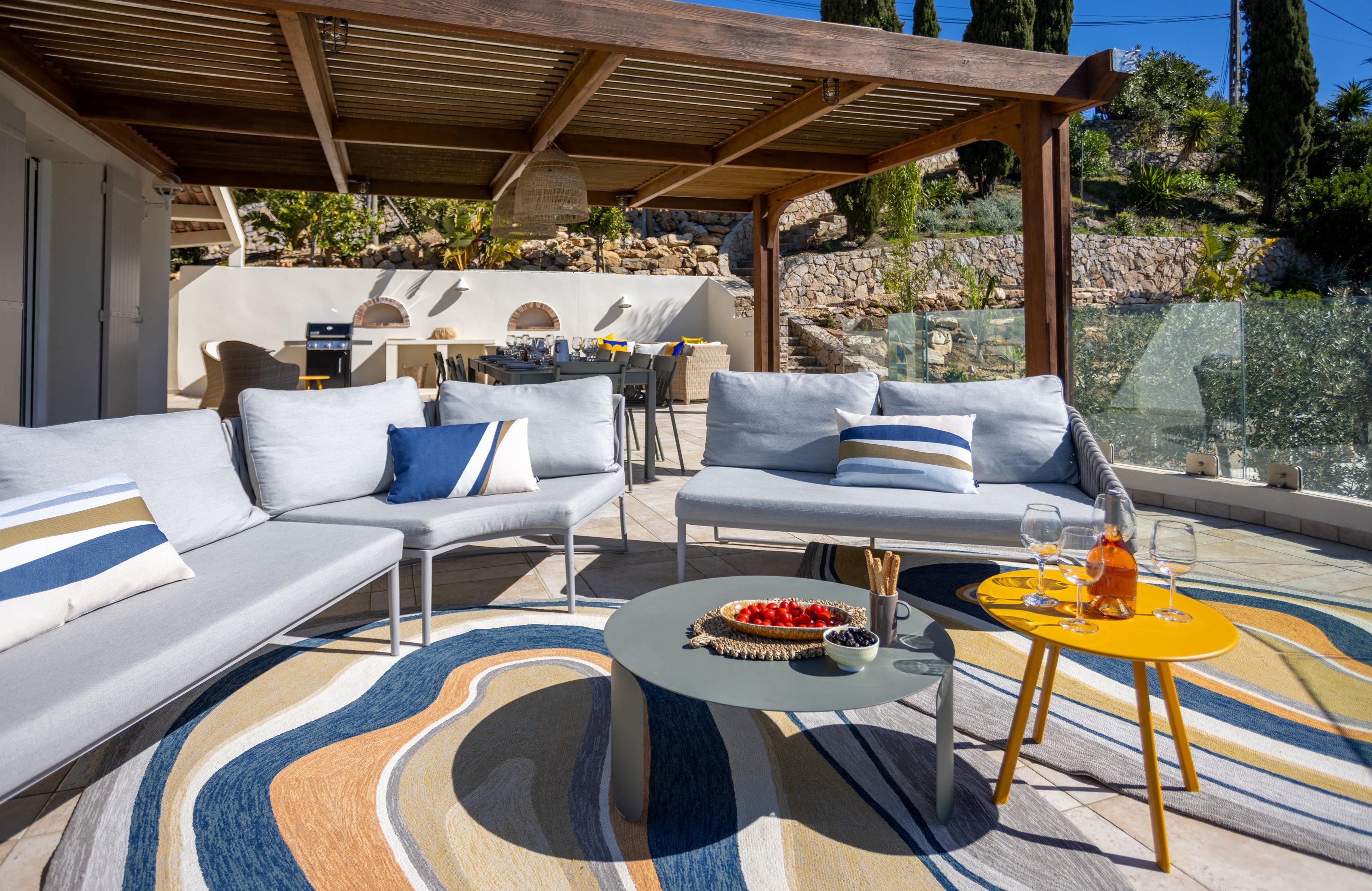 Terrasse couverte